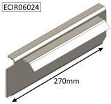 ECIR06024 Parkray Left Side Plate  |  Aspect 6 (NON Eco)